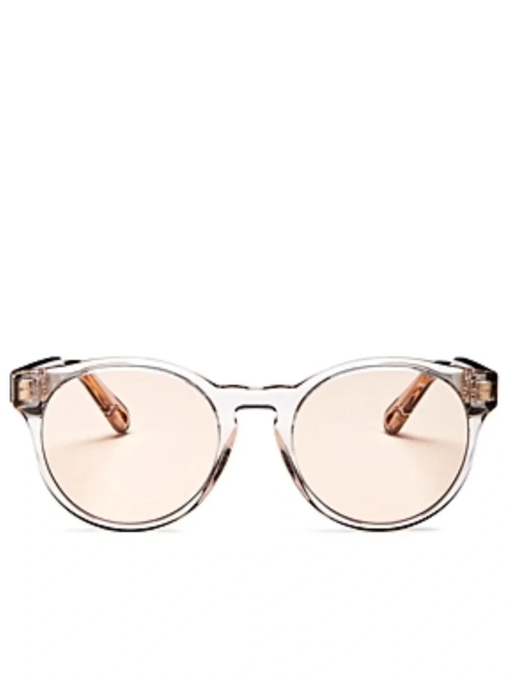 Chloe | CE753S Champagne Round Sunglasses